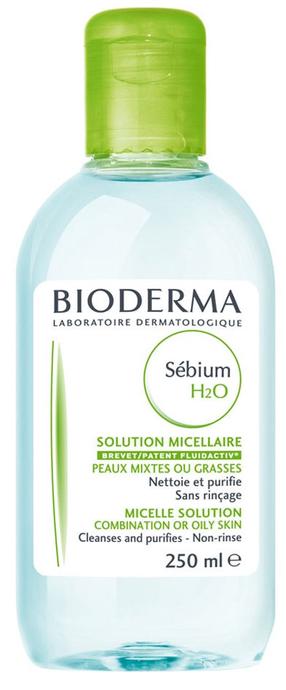 Kosmētikas noņemšanas līdzeklis Bioderma Sebium H2O, 250 ml