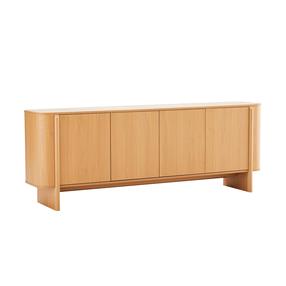 Komoda Home4you Morben, ąžuolo sp., 75 cm x 202.5 cm x 42 cm