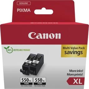Tinte Canon PGI-550XL 6431B010, melna krās., 30 ml