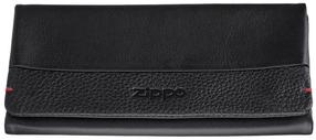 Dėklas, tabakui Zippo Tri-Fold Tobacco Pouch, juoda sp.