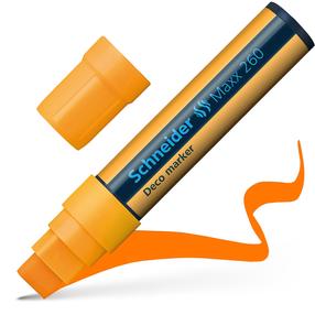 Меловой маркер Schneider Maxx 260, oранжевый цв.