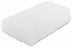 Klijų strypelis Bradas, 20 cm x 0.7 cm, skaidri sp., 125 vnt.