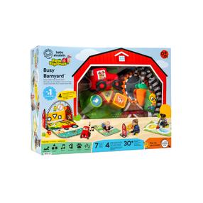 Aktyvumo kilimėlis Baby Einstein Farm Explorers Busy Barnyard, 122 cm x 91.4 cm, įvairių spalvų