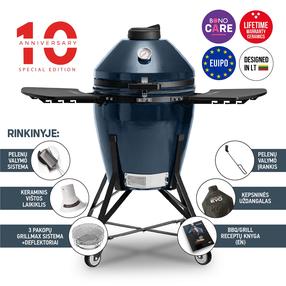 Grill Kamado Bono MEDIA EVO 22, navy blue v., 56 cm