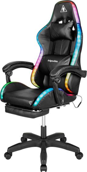 Игровой стул Kruger&Matz GX-150, 48 x 52 x 42 - 52 см, черный цв.