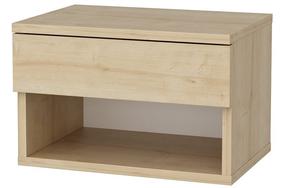 Ночной столик Kalune Design Jamot 322RTC1610, дубовый цв., 31.9 см x 44.6 см x 29 см