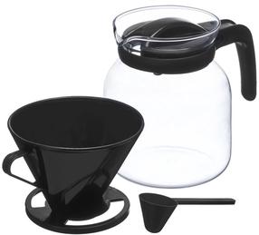 Kohvikann Vivalto 100045, 1.2 l, läbipaistev v./must v.