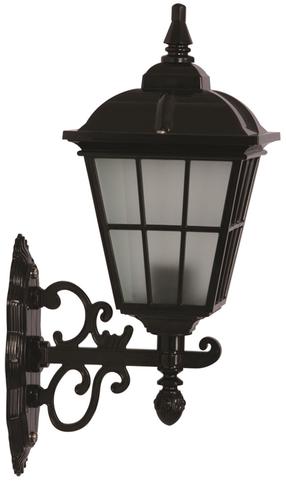 Āra sienas lampa Opviq BAP-68183-BSY-M1, 60W, E27, IP65, melna krās., 28 cm x 50 cm