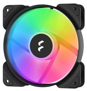 Ventilaator Fractal Design Aspect 12 RGB PWM, 12 cm, must v./mitmevärviline