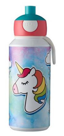Vaikiška gertuvė Mepal Campus Unicorn, 400 ml, 3 m., 6.4 cm, abs plastikas, įvairių spalvų