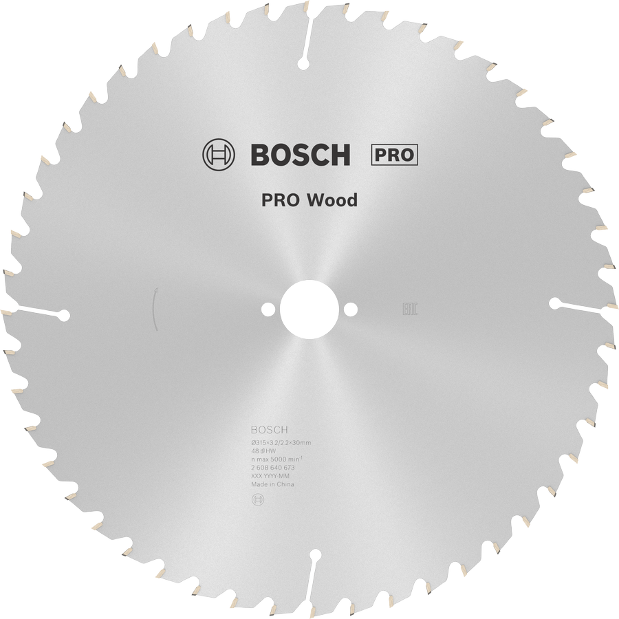Saeketas Bosch 2608640673, 315 mm x 30 mm
