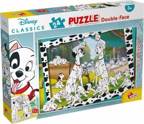 Dėlionė Lisciani Disney 101 Dalmatians 452636, 35 cm x 50 cm, 24 vnt., įvairių spalvų
