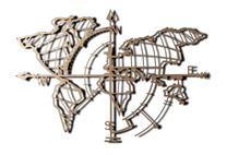 Sienos dekoracija Wallity World Map Compass, 95 cm x 65 cm