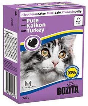 Šlapias kačių maistas Bozita, kalakutiena, 0.37 kg
