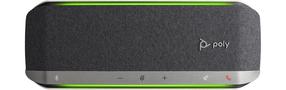 Bezvadu skaļrunis Poly Sync 40+ Speakerphone, sudraba krās./melna krās.