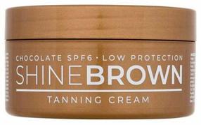 Kremas įdegio priežiūrai Byrokko Shine Brown Chocolate SPF6, 200 ml