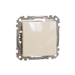 Выключатель Schneider Electric Sedna Design SDD112106, 1 кл., бежевый цв.