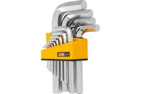 Šešiakampių raktų rinkinys, su laikikliu JCB JCB-5137S 60966, šešiakampis, 27 cm