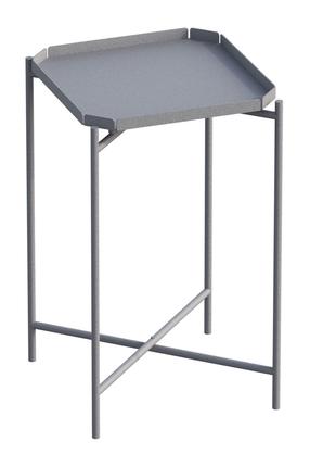 Kavos staliukas Kalune Design SHB-008-C, pilka sp., 46 cm x 46 cm x 56 cm