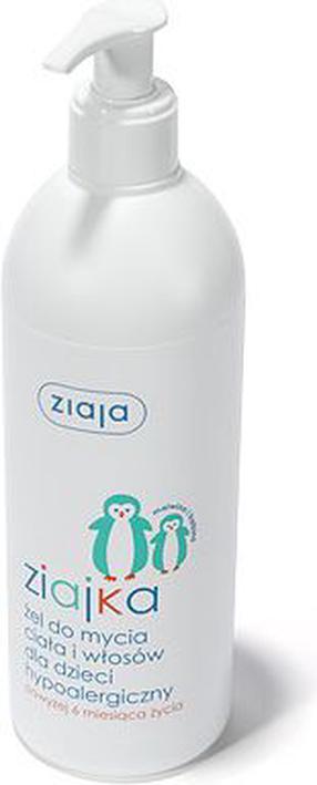 Vaikiška dušo želė Ziaja Body And Hair Wash, 400 ml