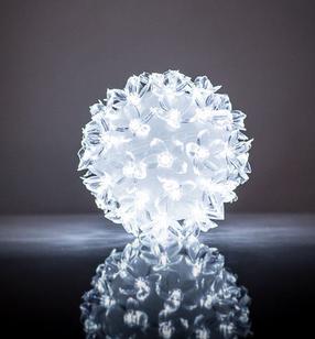 LED virtene - bumbas EV, balta krās.