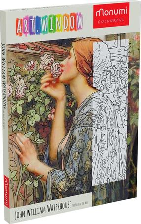 Kūrybinis tapybos rinkinys Monumi Frames Arts Soul Of A Rose, balta sp.