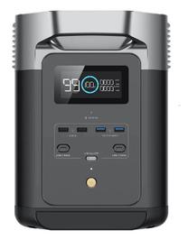 Nešiojamas įkroviklis (Power bank) EcoFlow Delta 2, 204000 mAh, pilka sp.