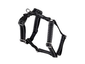 Koerte traksid Amiplay Guard Reflective, must v., 350 - 550 mm x 15 mm, M