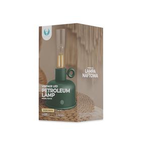 Laualambid Forever Light Retro LED Petroleum, USB, 2W, läbipaistev v./roheline v.