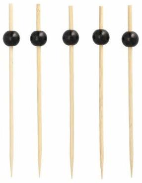 Sumuštinių smeigtukai Pap Star Black Pearl, 120 mm, 40 vnt.