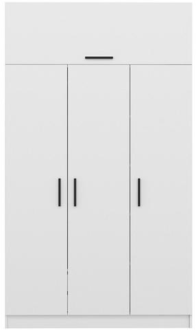Spinta Kalune Design Kale 3 225, balta sp., 52 cm x 135 cm x 255 cm