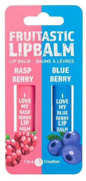 Бальзам для губ 2K Fruitastic Raspberry & Blueberry, 8.4 г, -