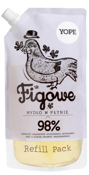 Šķidrās ziepes Yope Fig Tree Refill, 500 ml