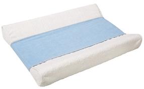 Vystymo lentos užvalkalas BabyMatex MT0165, 80 cm x 50 cm, mėlyna sp./balta sp.