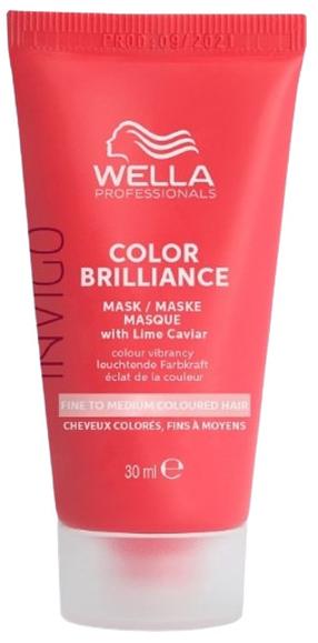 Matu maska Wella Professionals Invigo Brilliance, 30 ml