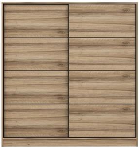 Riidekapp Kalune Design Kale 3974, pruun v., 52 cm x 180 cm x 210 cm