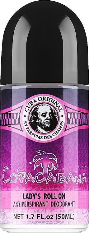 Ķermeņa dezodorants Cuba Copacabana, 50 ml