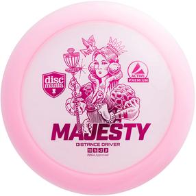 Diskgolfo diskas Discmania Active Premium Majesty 13/5/-2/2, rožinė sp.