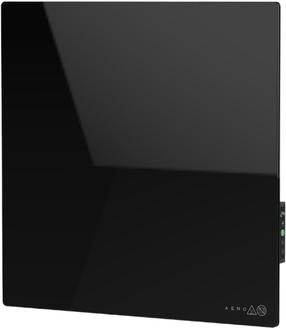 Infrasarkanais paneļu sildītājs Aeno Premium Eco Smart Quadro Black, 0.5 kW