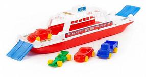 Игрушечный корабль Wader-Polesie Ferry & Cars 56689, многоцветный