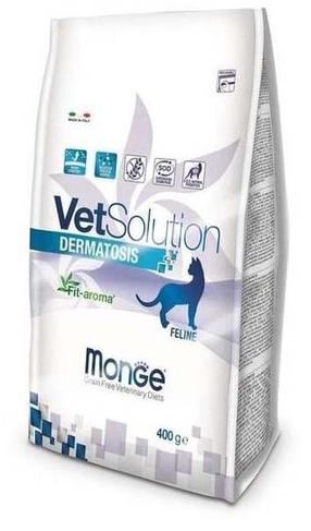 Sausas kačių maistas Monge VetSolution Dermatosis, lašiša, 0.4 kg