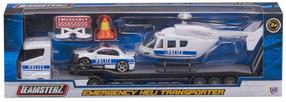 Mängu politseijaoskond Teamsterz Helicopter Transporter, valge v.