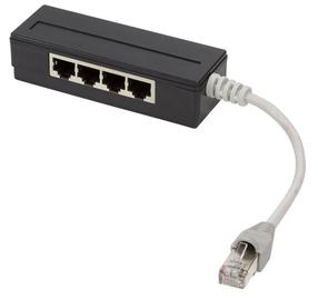 Раздатчик видеосигнала Logilink 5-Port RJ45 Splitter MP0032