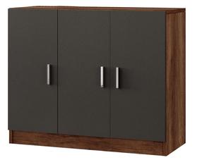 Komoda Kalune Design Vario E, antracito sp./ruda sp., 73.8 cm x 89.1 cm x 38.1 cm