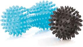 Набор инструментов для массажа Active Spikey Massage Combo 72033, синий цв./черный цв., 7.5 см, 2 шт.