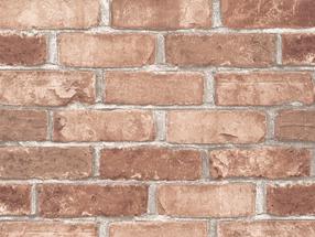 Tapetai Comfort Bricks B49.4, 5522-02, viniliniai, ruda sp.