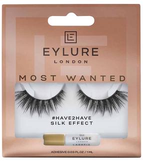 Priklijuojamos blakstienos Eylure Most Wanted #Have2Have, juoda sp.