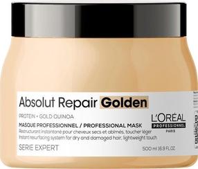 Kaukė plaukams L’Oréal Professionnel Paris Absolut Repair Golden, 500 ml
