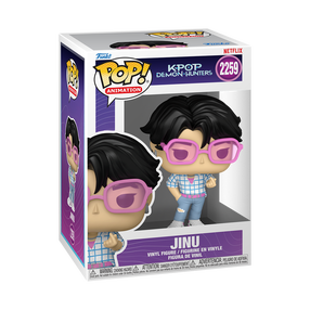 Mängukujuke Funko POP! Animation KPOP Demon Hunters - Jinu (w/ Chase) 94691F, mitmevärviline