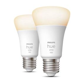 Išmanioji lemputė Philips Hue LED, A60, 1000 - 20000 °K, E27, 8.1 W, 1100 lm, 2 vnt.